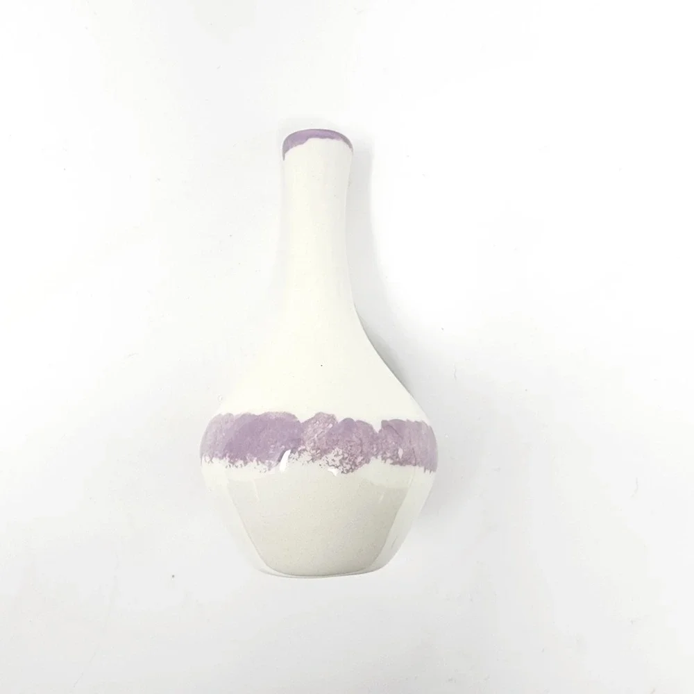 Wild Violets Vintage‎ Ceramic Bud Vase The Craft Shop Intercourse PA